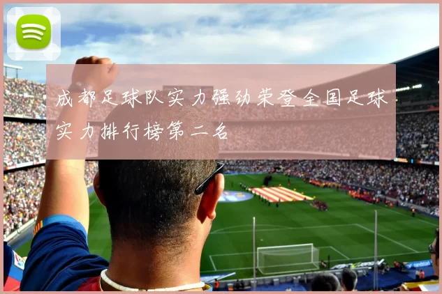 成都足球队实力强劲荣登全国足球实力排行榜第二名