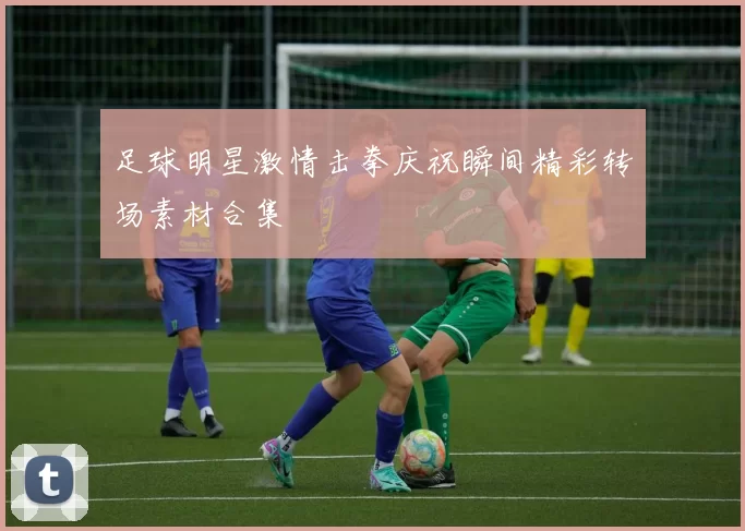 足球明星激情击拳庆祝瞬间精彩转场素材合集