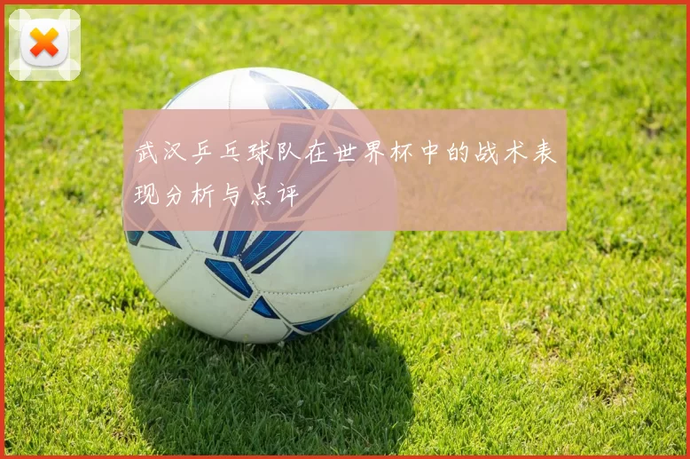 武汉乒乓球队在世界杯中的战术表现分析与点评