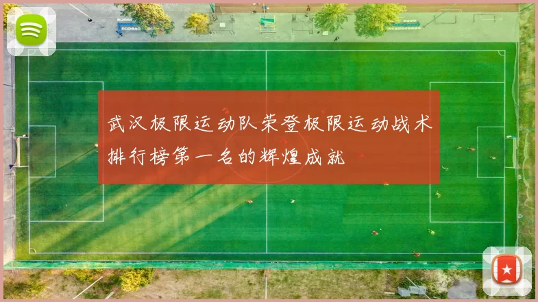 武汉极限运动队荣登极限运动战术排行榜第一名的辉煌成就